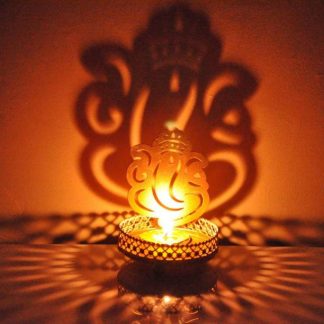 ganeshji candle holder